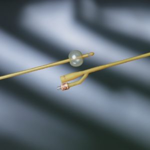 Foley Catheter Bardex? Lubricath? 2-Way Standard Tip 5 cc Balloon 14 Fr. Hydrophilic Polymer Coated Latex