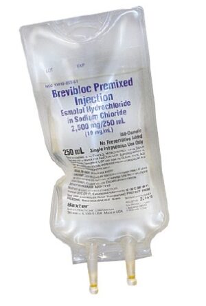 Brevibloc®PremixedInjectionEsmololHCl/SodiumChloride10mg/mLIntravenousInjectionFlexibleBag250mL