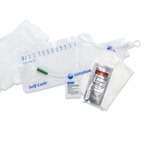 Intermittent Catheter Kit Self-Cath? Closed System / Straight Tip 14 Fr. Without Balloon Silicone