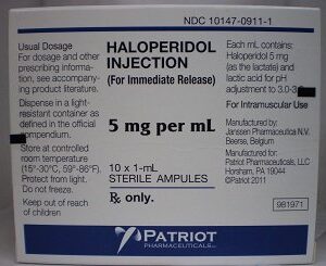HALOPERIDOL,AMP5MG/ML1ML(10/CT)