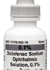 DiclofenacSodium0.1%OphthalmicDropsBottle5mL