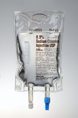 ReplacementPreparationSodiumChloride,PreservativeFree0.9%IntravenousIVSolutionFlexibleBag100mL