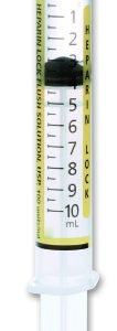 HeparinSodium,Porcine,PreservativeFree100U/mLIntravenousSolutionPrefilledSyringe5mL