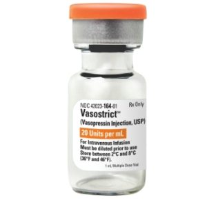 Vasostrict®Vasopressin20Unit/mLIntravenousInjectionMultipleDoseVial1mL