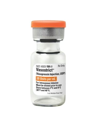 Vasostrict®Vasopressin20Unit/mLIntravenousInjectionMultipleDoseVial1mL