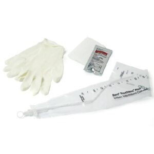 Intermittent Catheter Kit Touchless? Plus Closed System / Straight Tip 14 Fr. Without Balloon Vinyl