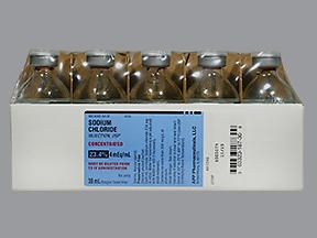 ReplacementPreparationSodiumChloride,Concentrated23.4%,4mEq/mLIntravenousSolutionSingleDoseVial30mL