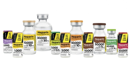 HeparinSodium,Porcine,PreservativeFree10,000U/mLIntravenousorSubcutaneousInjectionMultipleDoseVial5mL