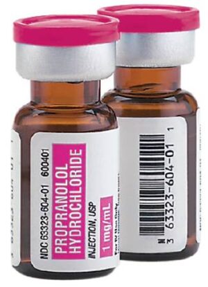 PropranololHCl1mg/mLIntravenousInjectionSingleDoseVial1mL