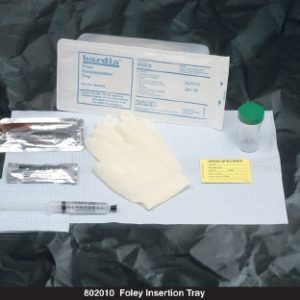 Catheter Insertion Tray Bardia® Foley Without Catheter Without Balloon Without Catheter