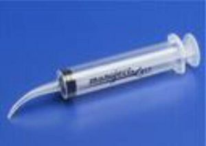 Curved Syringe Monoject™ 12 mL Curved Catheter Tip Without Safety