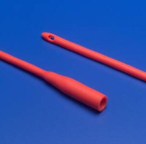 Urethral Catheter Dover? Robinson Tip Red Rubber 14 Fr. 16 Inch