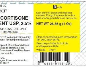 Hydrocortisone 1% Topical Cream Tube 1 oz.