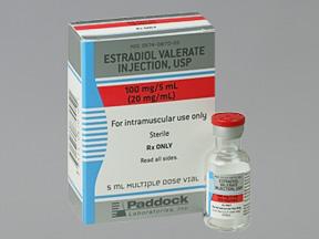 Estradiol Valerate 20 mg / mL Intramuscular Injection Multiple Dose Vial 5 mL