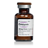 Carboplatin 10 mg / mL Intravenous Injection Multiple Dose Vial 15 mL