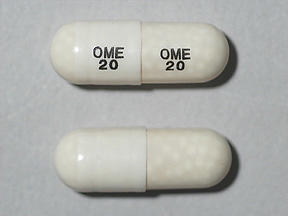 Omeprazole 20 mg Delayed Release Capsule Bottle 30 Capsules