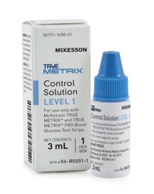 Glucose Control Solution Blood Glucose Testing