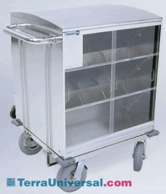 Electropolished Stainless Steel Domed Cart