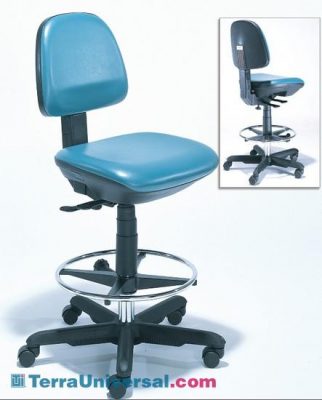 Cleanroom Chair w/Fluid Motion Controls