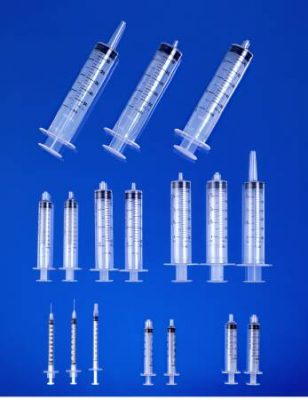 Syringe with Hypodermic Needle ExelInt® 3 mL 25 Gauge 5/8 Inch Detachable Needle Without Safety