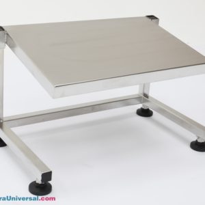 Foot Rest; Adjustable, Electropolished Stainless Steel