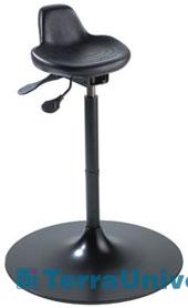 Chair, Sit/Stand, 23" Diameter Trumpet Base