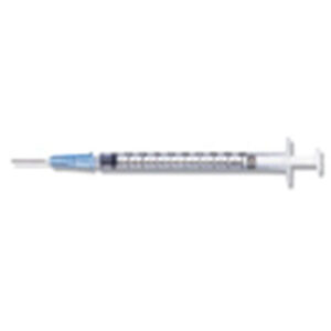 Tuberculin Syringe with Needle PrecisionGlide? 1 mL 25 Gauge 5/8 Inch Detachable Needle Without Safety