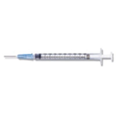 Tuberculin Syringe with Needle PrecisionGlide™ 1 mL 25 Gauge 5/8 Inch Detachable Needle Without Safety