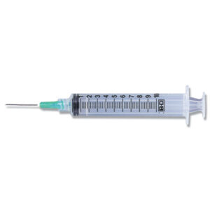 Syringe with Hypodermic Needle PrecisionGlide? 10 mL 20 Gauge 1 Inch Detachable Needle Without Safety