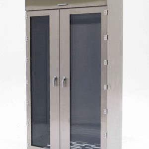 Cabinet, 304SS-Acrylic, Garment Storage, Filter/Blower