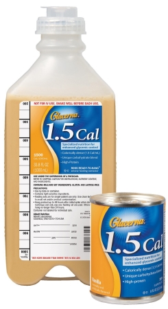 Oral Supplement / Tube Feeding Formula Glucerna® 1.5 Cal Vanilla 250 mL Can Ready to Use