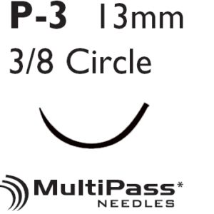 Suture with Needle Perma-Hand?