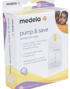 Breast Milk Bags Pump & Save? Zipper Top