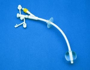 Gastrostomy Feeding Tube with Y Ports Kangaroo™ 20 Fr. Silicone Sterile