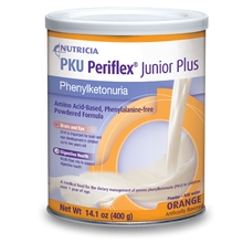 PKU Oral Supplement Periflex® Junior Orange 14.1 oz. Can Powder