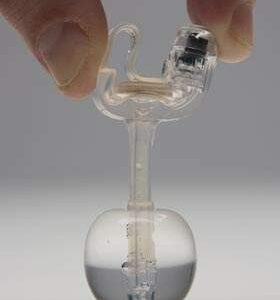 Balloon Button Gastrostomy Feeding Device Mini ONE? 14 Fr. 3.5 cm Silicone Sterile