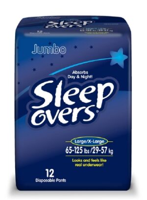 Youth Absorbent Underwear Cuties® Sleep Overs®