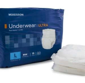 Adult Absorbent Underwear McKesson Ultra