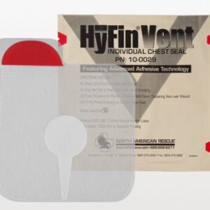 Chest Wound Seal HyFin® Individual 6 X 6 Inch 1 per Pack NonSterile