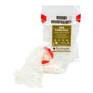 Compressed Gauze Roll NAR 4-1/2 Inch X 4-1/10 Yard 6-Ply Sterile 1 per Pack
