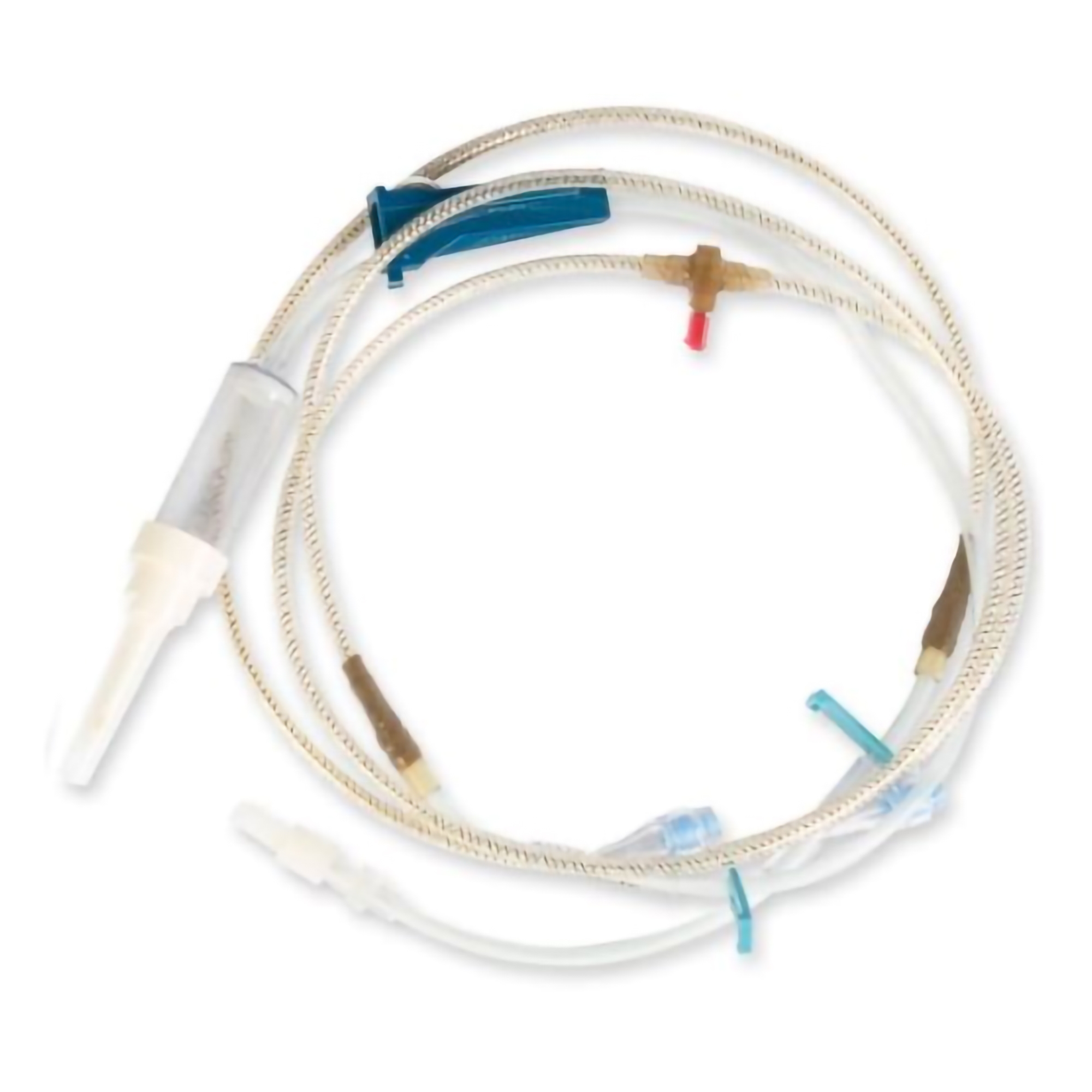 Primary IV Administration Set Quantum®TIS Gravity 2 Ports 20 Drops / mL Drip Rate 15 Micron Filter 80 Inch Tubing Solution