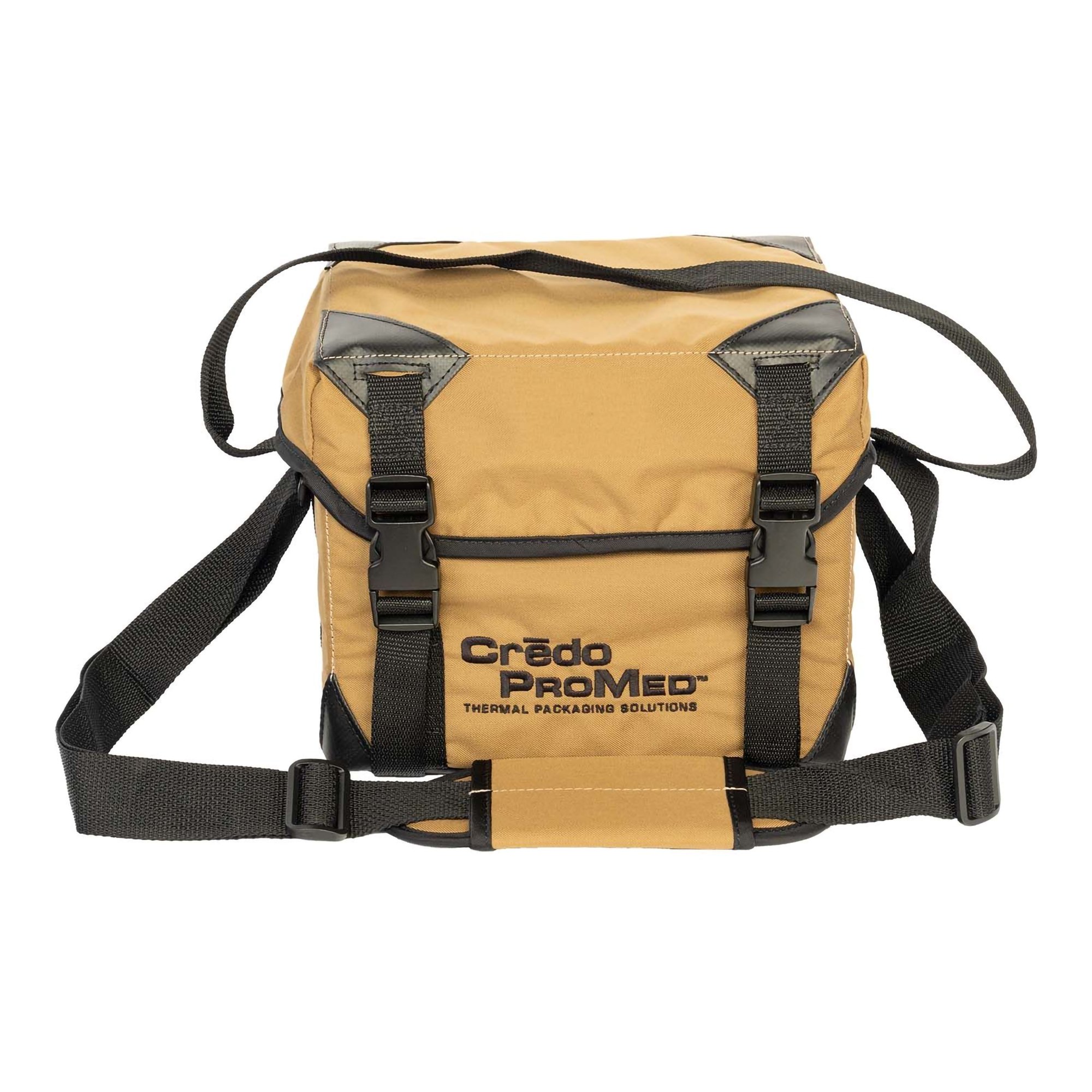 Medical Transport Bag Credo Promed™ Series Four Tan Ballistic Nylon Fabric 8 X 9 X 10 Inch