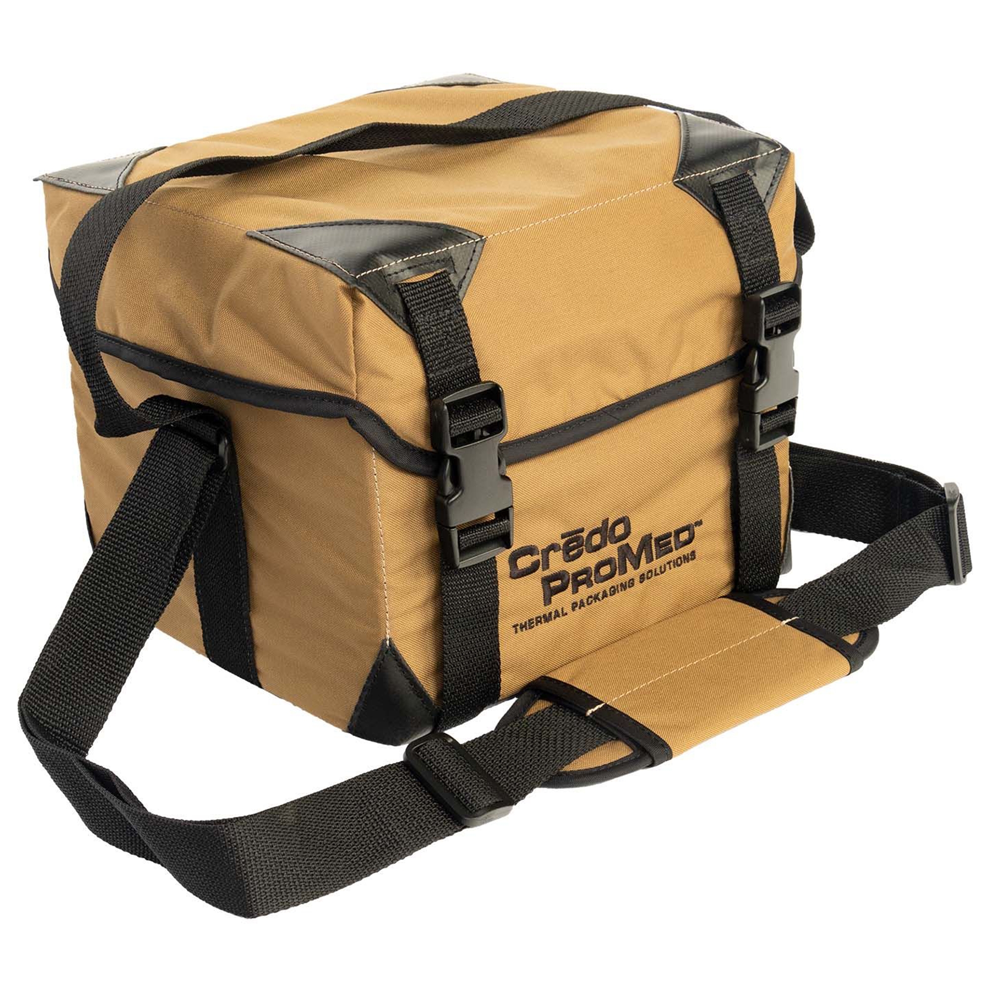 Medical Transport Bag Credo ProMed™ Tan Nylon 8 X 9 X 10 Inch