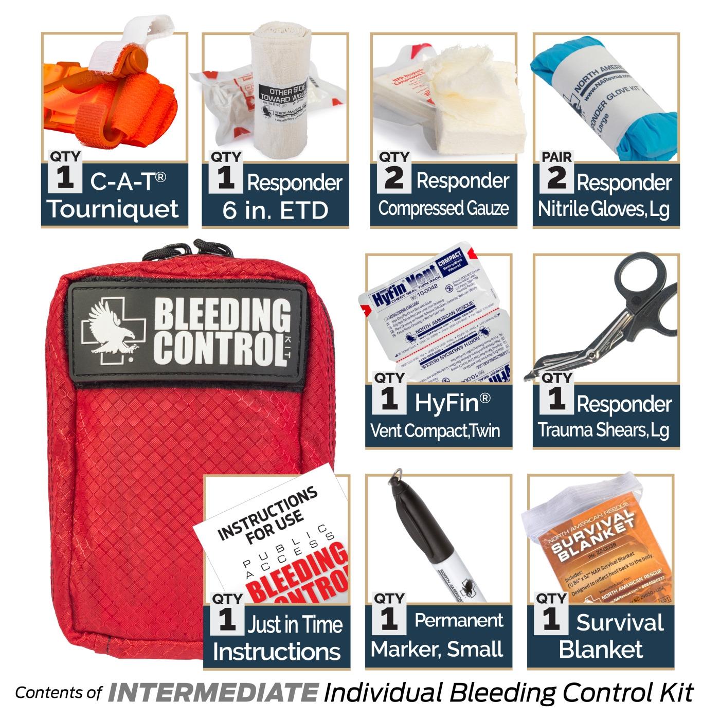 Bleeding Control Kit Public Access Intermediate