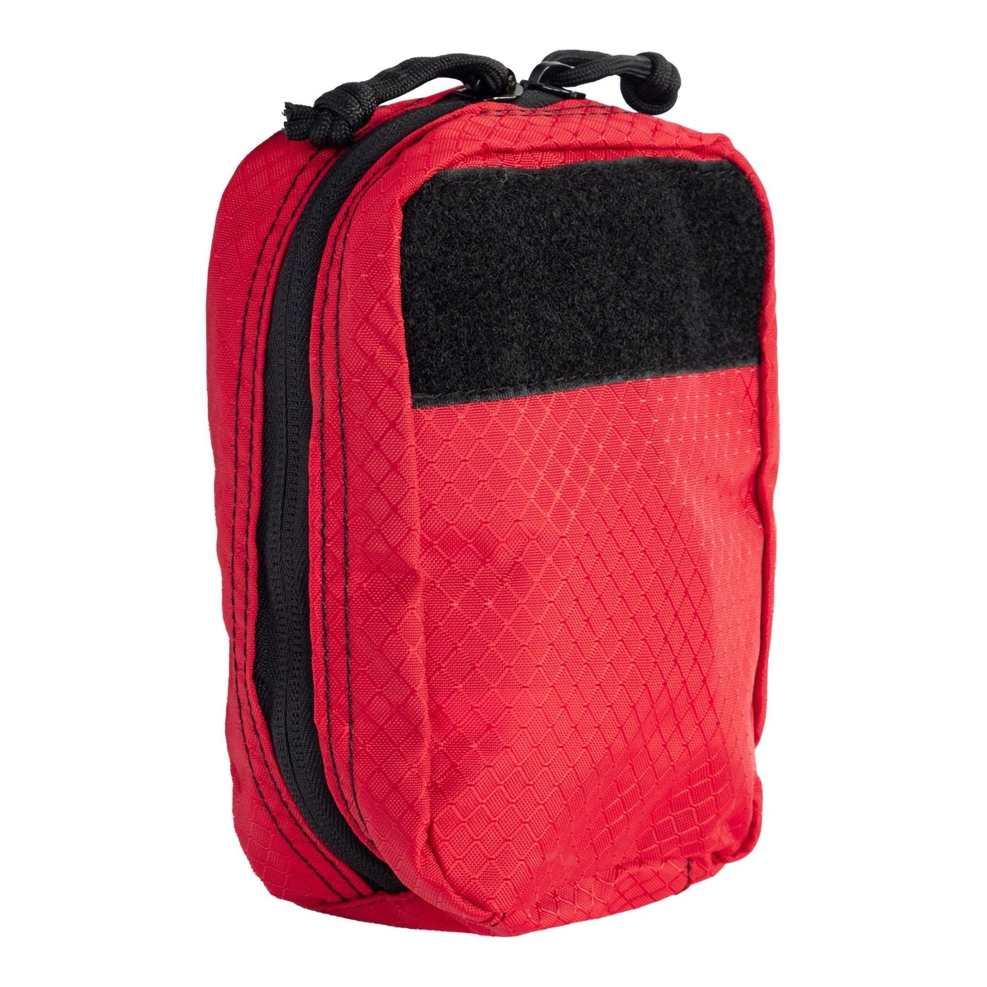 Bleeding Control Kit Bag Red Nylon 2-1/2 X 5 X 7 Inch