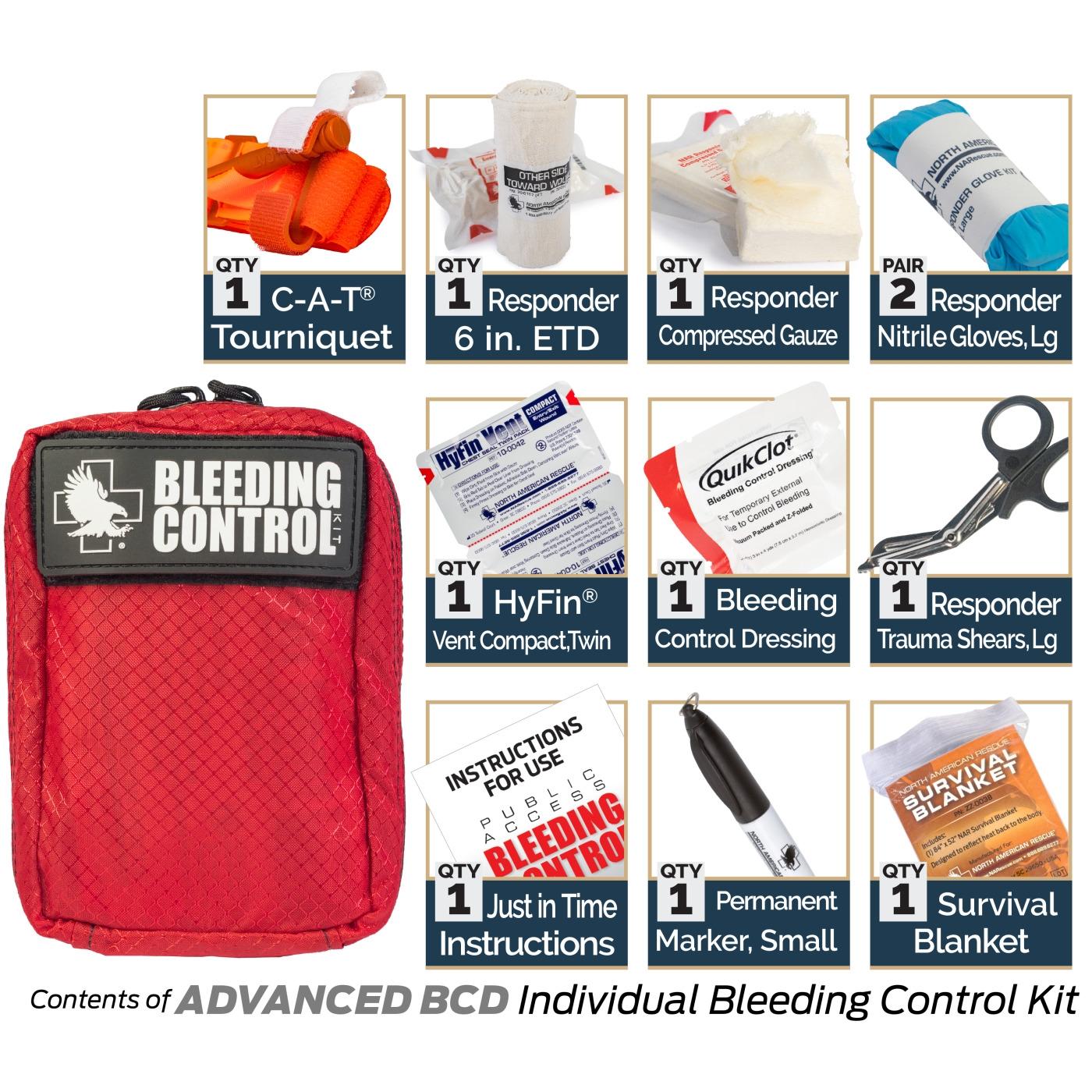 Bleeding Control Kit Public Access Advanced