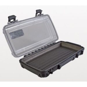 Medication Storage Case Armadillo Black / Clear 7.95 X 5.1 X 2.14 Inch